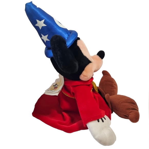 Large Disney World Sorcerer Mickey Mouse 20" Plush Stuffed Animal - Picture 2 of 9